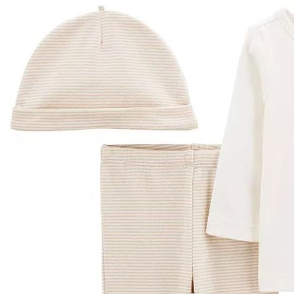 NWT Carter's Baby Girl Top, Pants, Hat & Socks Set - Picture 4 of 5